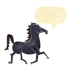 cartoon unicorn with speech bubble