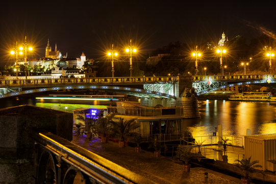 Svatopluk Cech Bridge in Prague