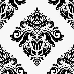 Damask Seamless Vector Pattern