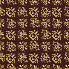 Damask Seamless Vector Pattern