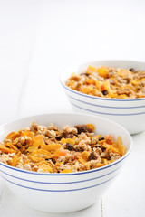 Toasted granola breakfast