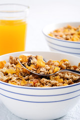 Well balanced breakfast