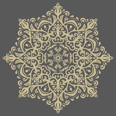 Oriental Abstract Vector Pattern