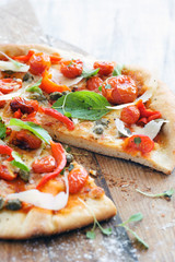 Gourmet pizza
