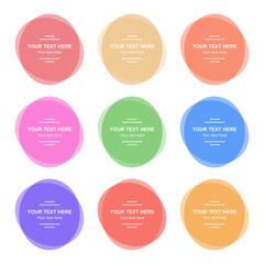 Set of Vector Colorful Banners