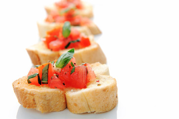 Bruschetta canape