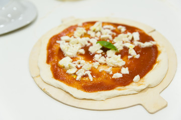 pizza fatta in casa con forno elettrico