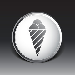 Vector sign abstract ice cream logo stylized
