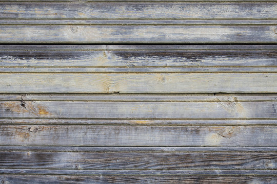 Grey Horizontal Old Wooden Backgorund