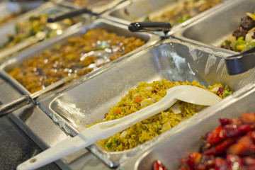 Chinese Food Buffet Tray