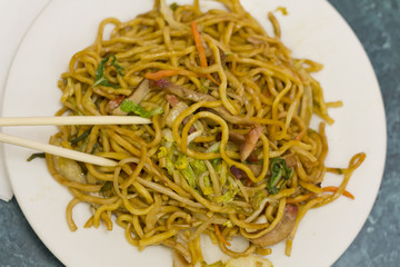 Chinese Pork Lo Mein