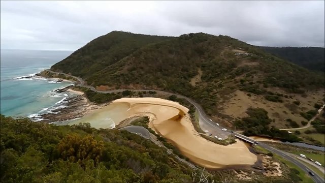 St George River, seen from Teddy&rsquo;s Lookout, is a perennial river of the Corangamite catchment, located in The Otways, Victoria, Australia.