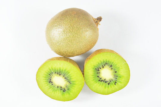 Kiwi fruit / Kiwi fruit isolated on white