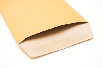 blank brown envelope for documents