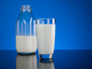 Fresh Glass Cold Milk