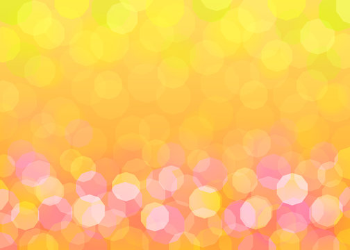 ぼかし背景　オレンジ3
