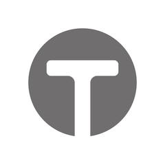 Letter T Logo Concept Icon. Vector