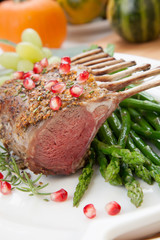 Herb Crusted Rack of Lamb