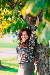 Portrait Of A Mature Woman Smiling