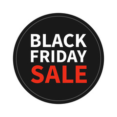 Black Friday Sale promotion display / sticker