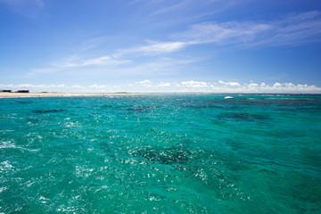 沖縄のビーチ・ナガンヌ島
