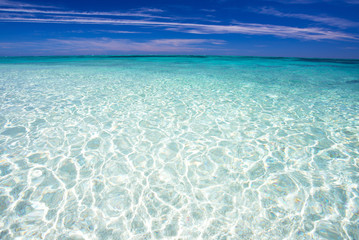 沖縄のビーチ・ナガンヌ島
