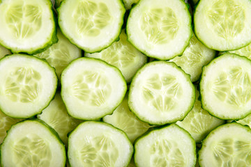 Fototapeta premium cucumber slices