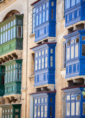 Obraz premium Colorful balcony