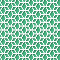 Simple Hex Pattern with Realistic Shadow for your Backgrounds, P