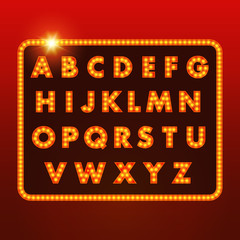 Glowing letters © route55