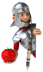 Naklejka premium Roman soldier