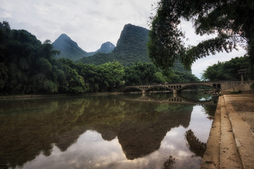 The bridge in xingping