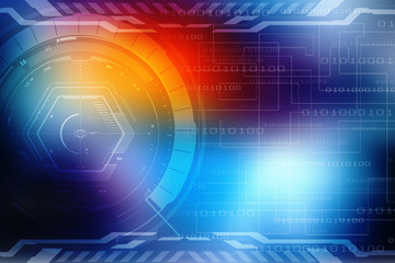 Digital Abstract Business background
