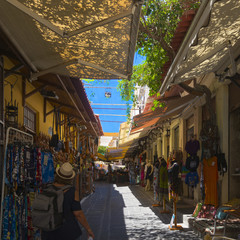 Old Town Rhodes and Shops