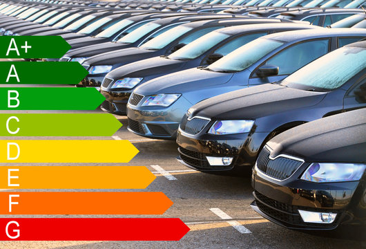 energieausweis für Co2 Ausstoss/ Verbrauchswerten von Neuwagen 