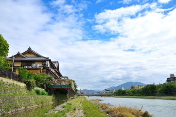 Fototapeta premium 京都 鴨川