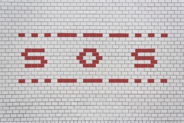 sos text and morse code  © hanohiki