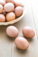 closeup eggs