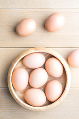 closeup eggs