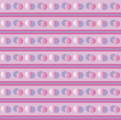 Background with circles in various shades of purple