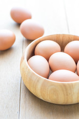 closeup eggs