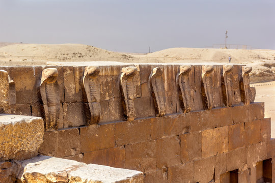 Cobras of Djoser tomb
