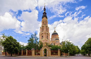 Obraz premium Blagoveshensky cathedral in Kharkov, Ukraine