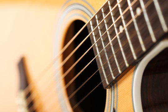 Musical instruments shop or learning school concept