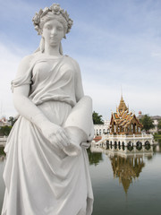 Royal Summer Bang Pa-In Palace near Bangkok, Ayutthaya province, Thailand.
