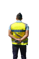 Gendarme en surveillance