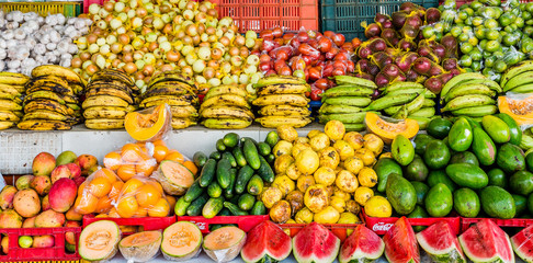 Bananas with Other Fruits and Vegetables