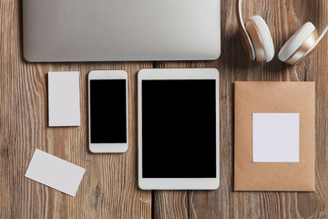 Responsive design mockup