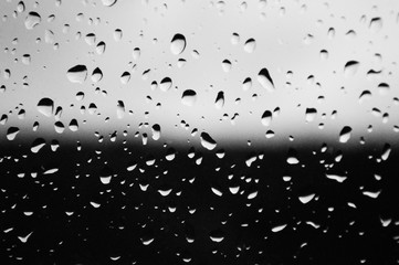 Raindrops background