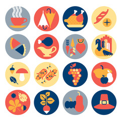 Thanksgiving icons